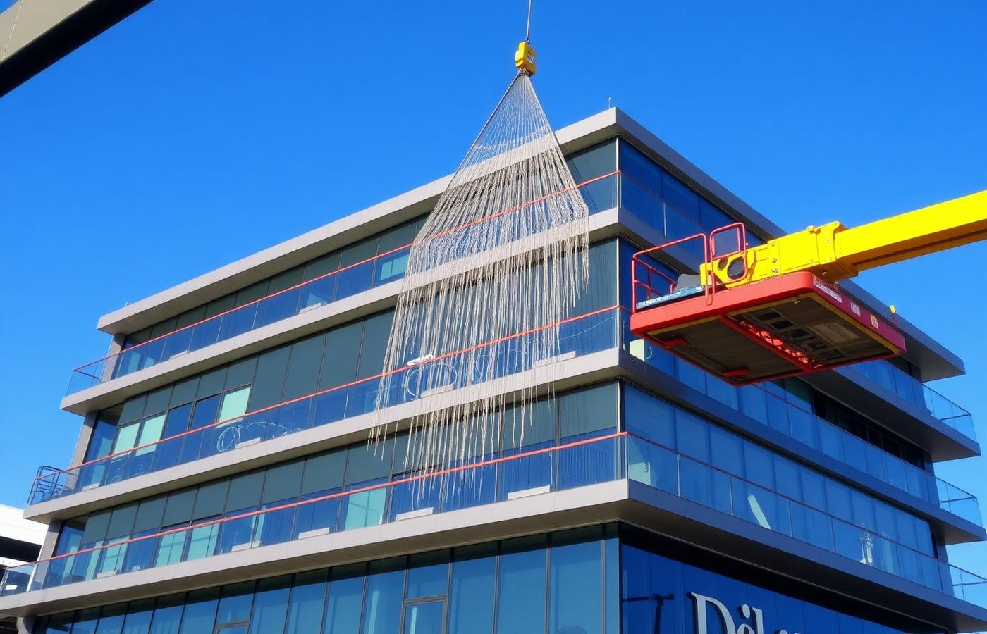 Commercial Building Washing